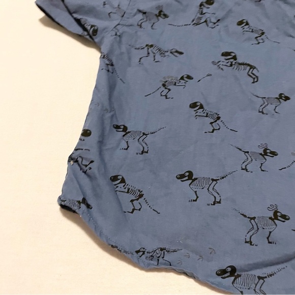 Sovereign Code Dinosaur Print Baby Button Down Shirt 12 Months - Picture 14 of 16